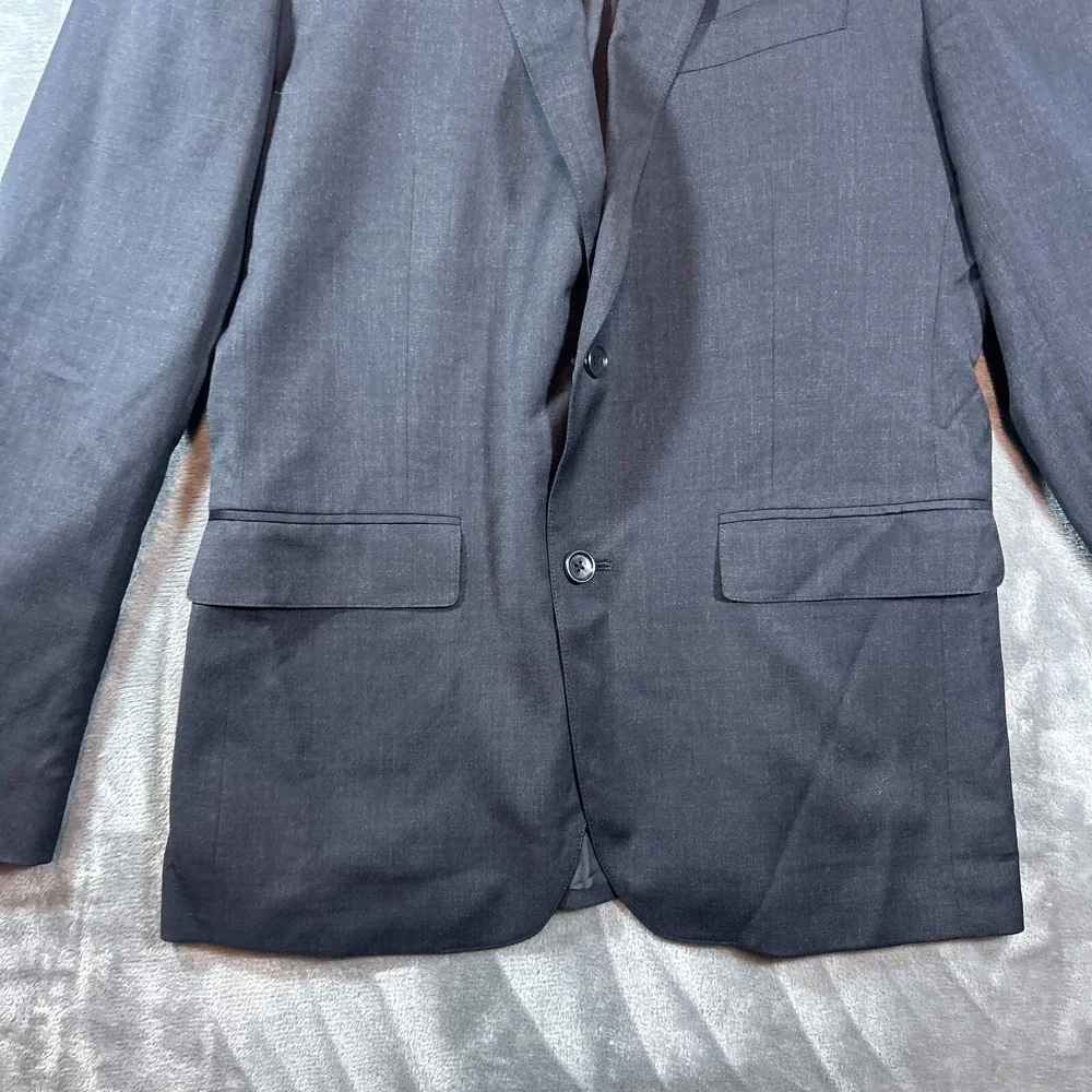 Bonobos Jacket Mens 40R Gray Blazer‎ Reda Wool Slim Fit Suit Business Wedding